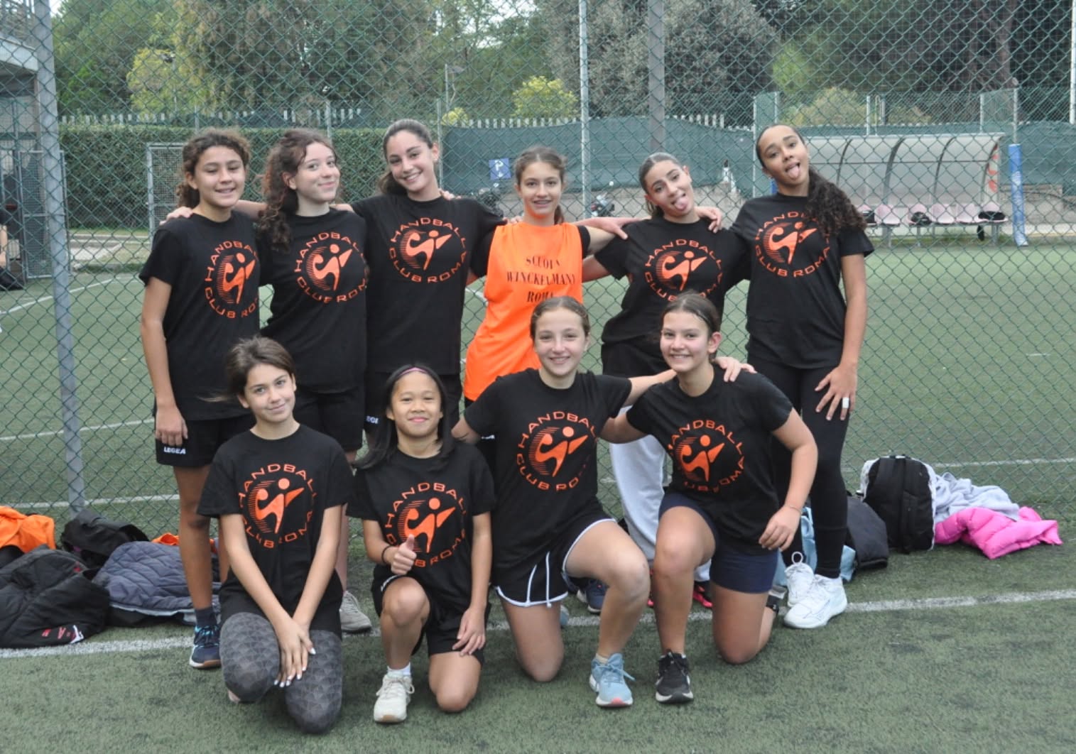 Gruppo femminile Handball Club Roma